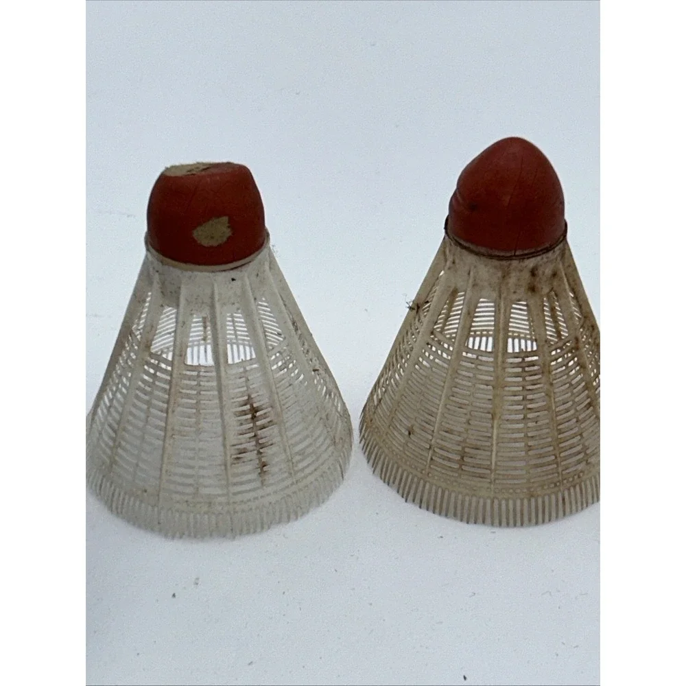 Vintage Can Shuttlecocks Badminton Birdies Hutch Carlton England Retro Sports
